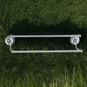 NIB Gatco 5375 Designer II 24" Chrome Double Towel Bar Unopened Inter Package